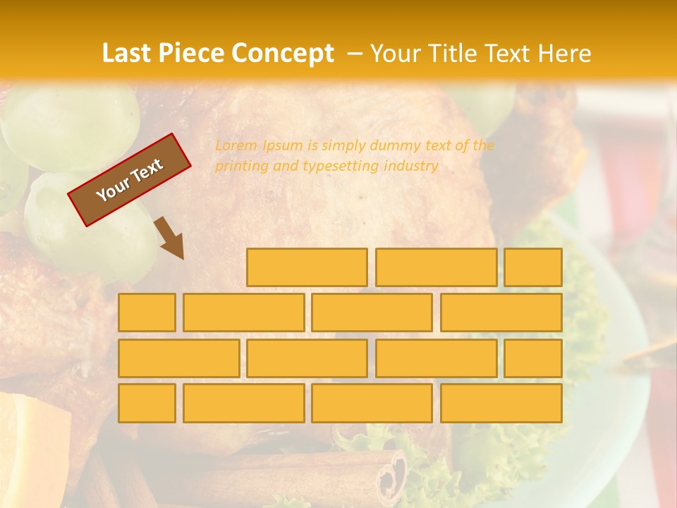 Banquet Thanksgiving Champagne PowerPoint Template