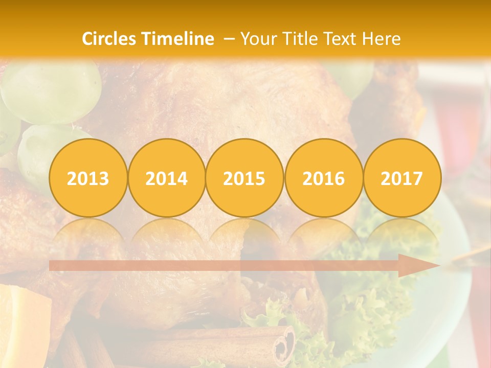 Banquet Thanksgiving Champagne PowerPoint Template