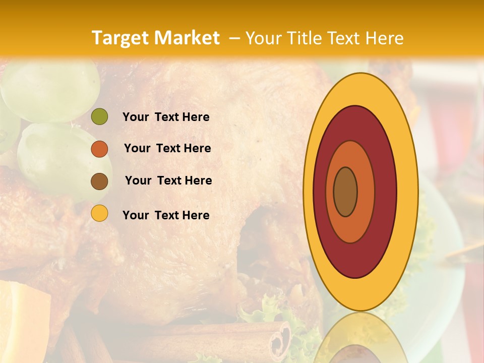 Banquet Thanksgiving Champagne PowerPoint Template
