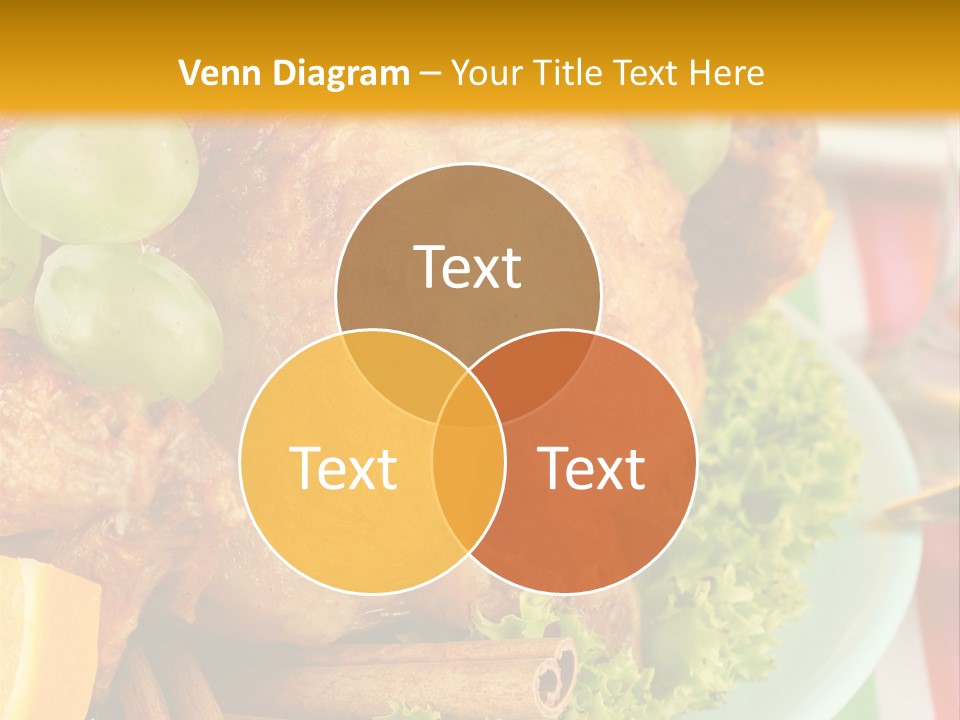 Banquet Thanksgiving Champagne PowerPoint Template