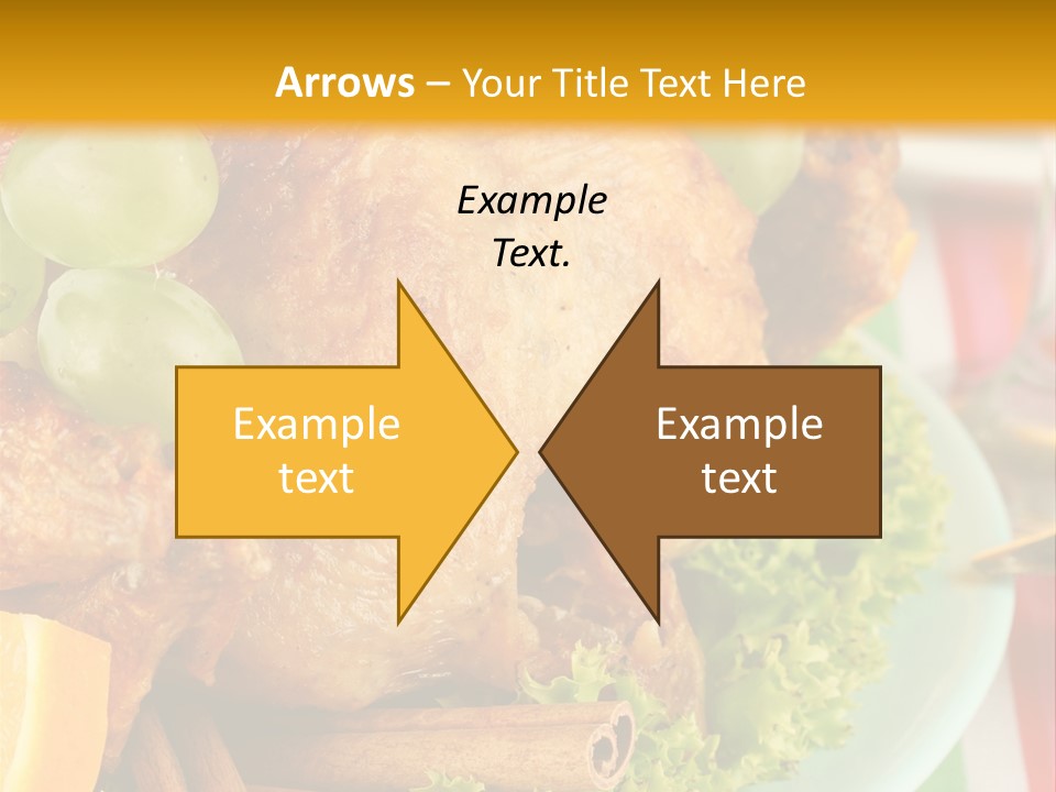 Banquet Thanksgiving Champagne PowerPoint Template