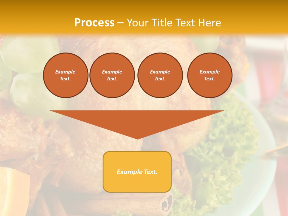 Banquet Thanksgiving Champagne PowerPoint Template