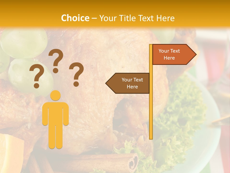 Banquet Thanksgiving Champagne PowerPoint Template