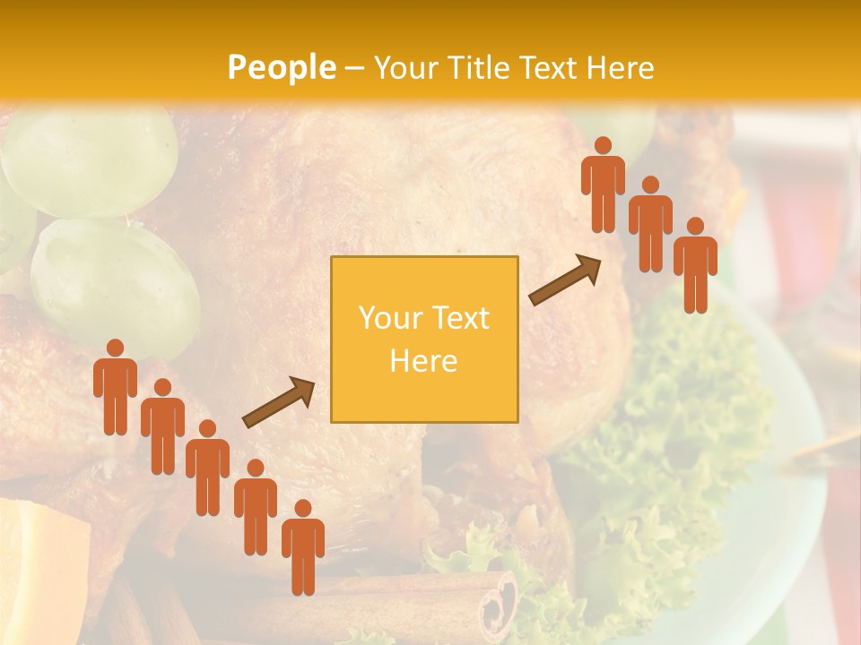 Banquet Thanksgiving Champagne PowerPoint Template