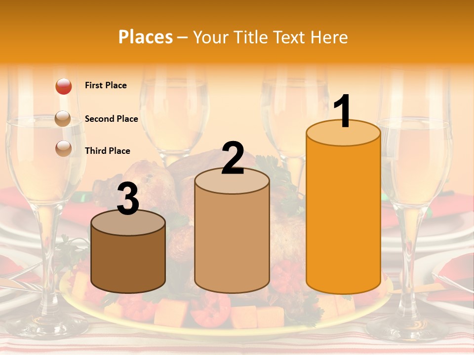 Barbecue Thanksgiving Roast PowerPoint Template
