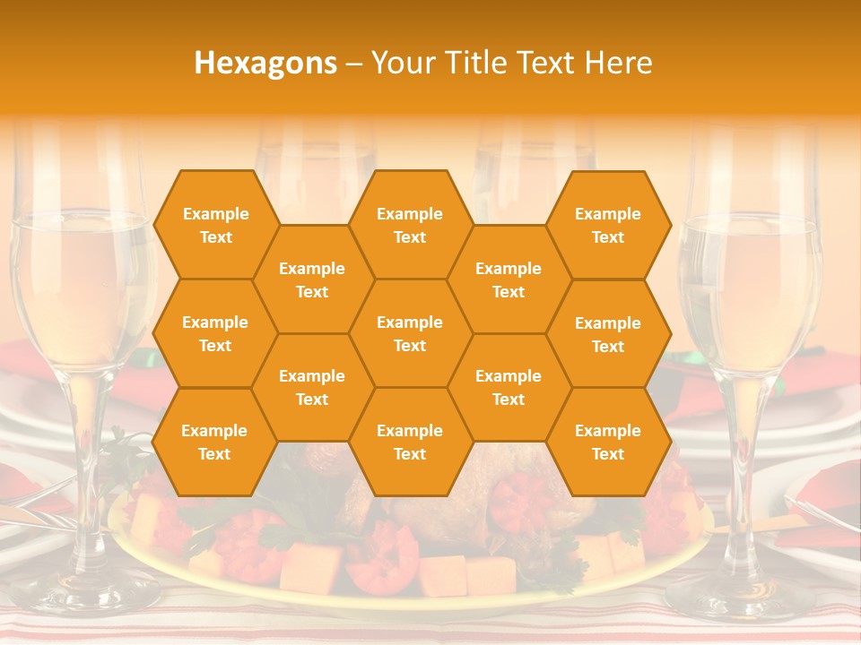Barbecue Thanksgiving Roast PowerPoint Template