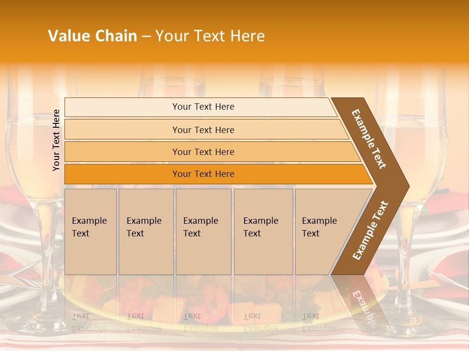 Barbecue Thanksgiving Roast PowerPoint Template