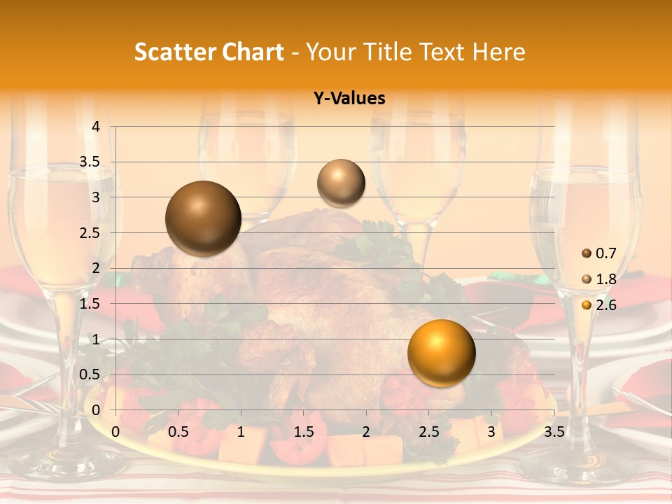 Barbecue Thanksgiving Roast PowerPoint Template