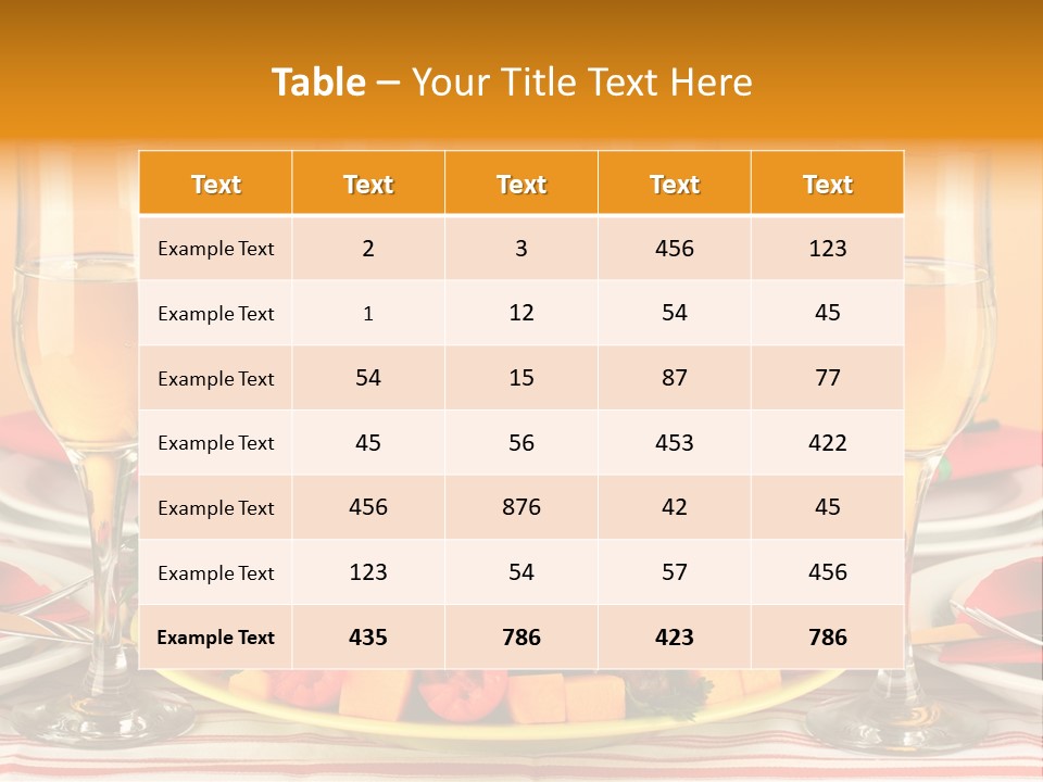 Barbecue Thanksgiving Roast PowerPoint Template