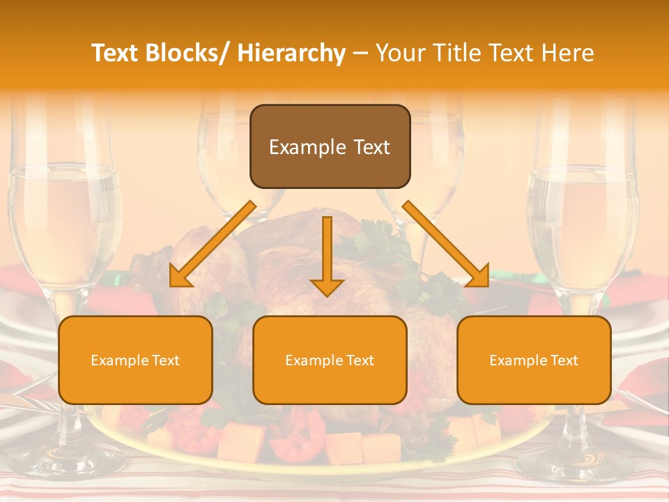 Barbecue Thanksgiving Roast PowerPoint Template