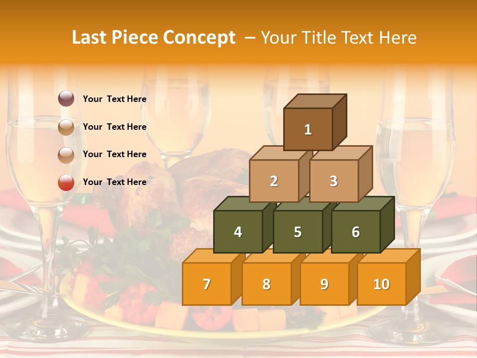 Barbecue Thanksgiving Roast PowerPoint Template