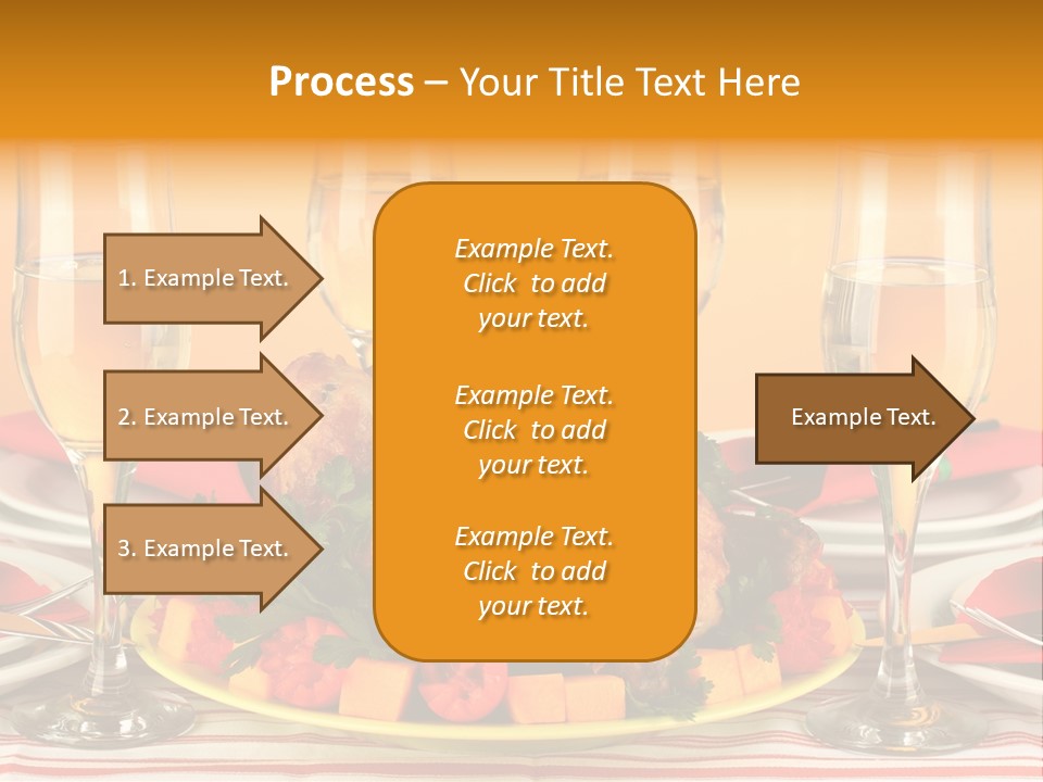 Barbecue Thanksgiving Roast PowerPoint Template