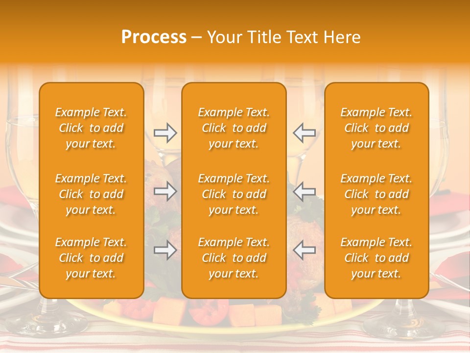 Barbecue Thanksgiving Roast PowerPoint Template
