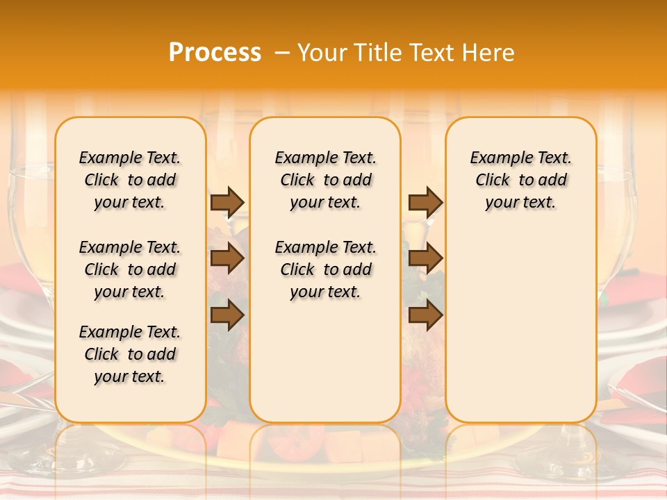Barbecue Thanksgiving Roast PowerPoint Template