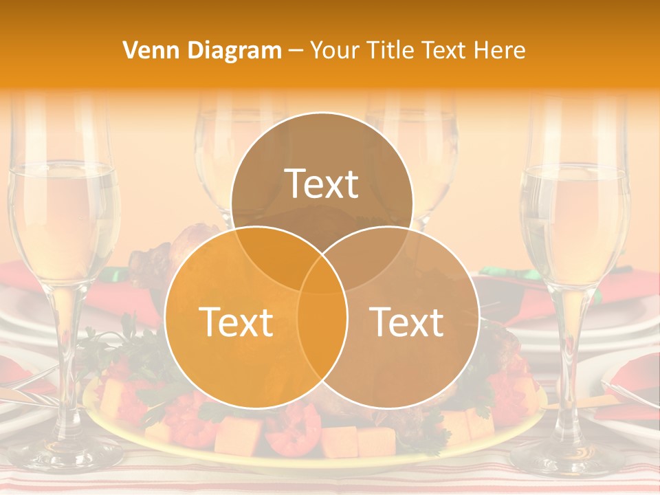 Barbecue Thanksgiving Roast PowerPoint Template