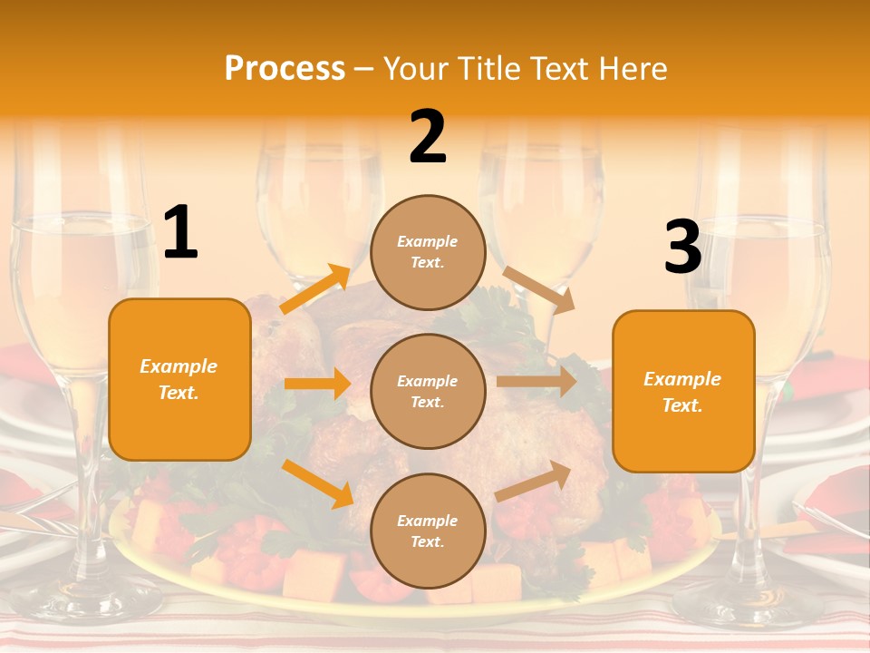 Barbecue Thanksgiving Roast PowerPoint Template