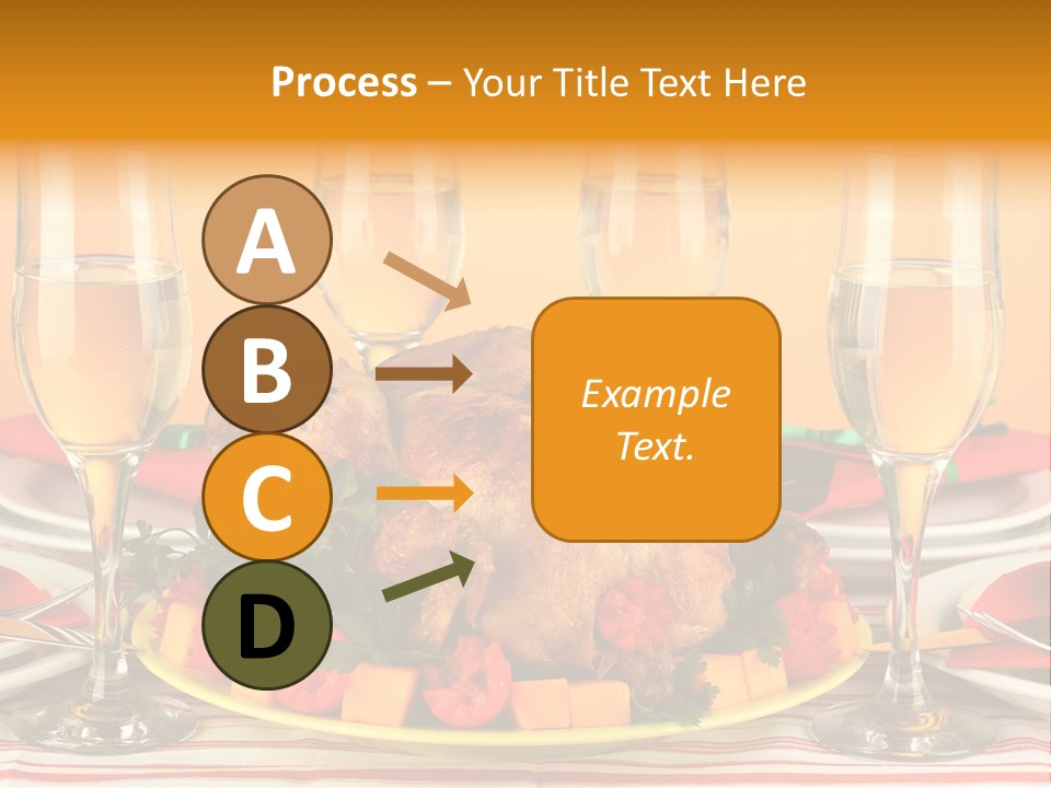 Barbecue Thanksgiving Roast PowerPoint Template