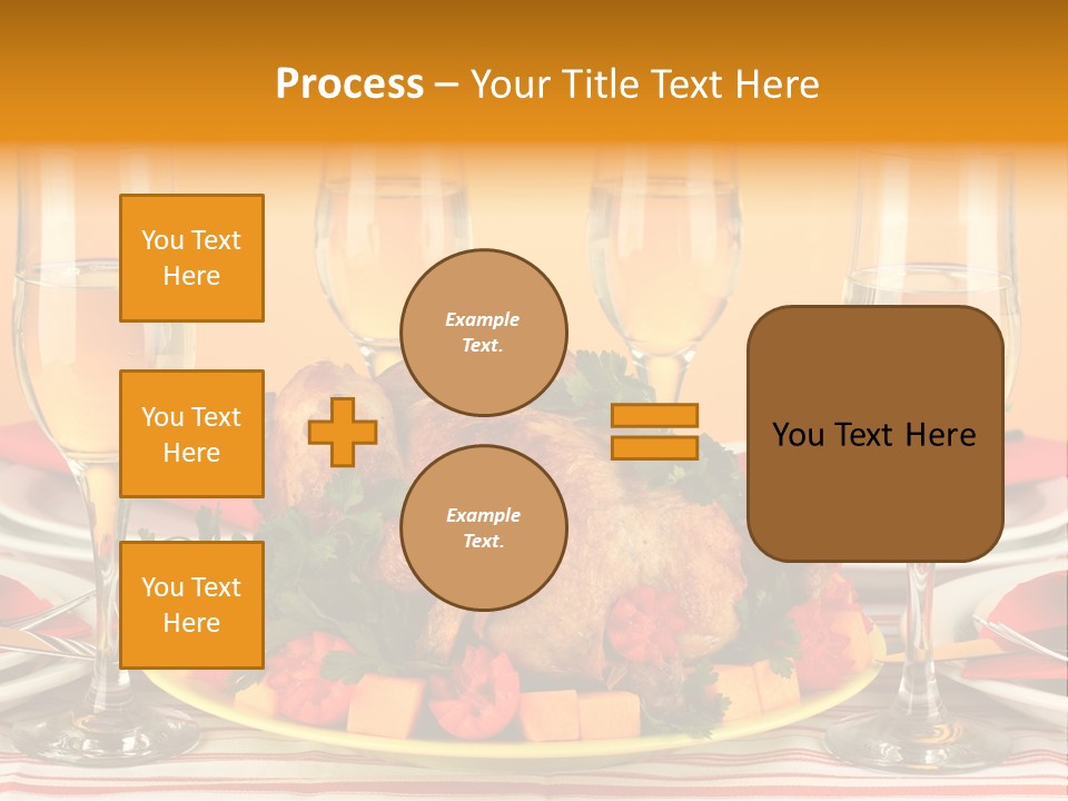 Barbecue Thanksgiving Roast PowerPoint Template