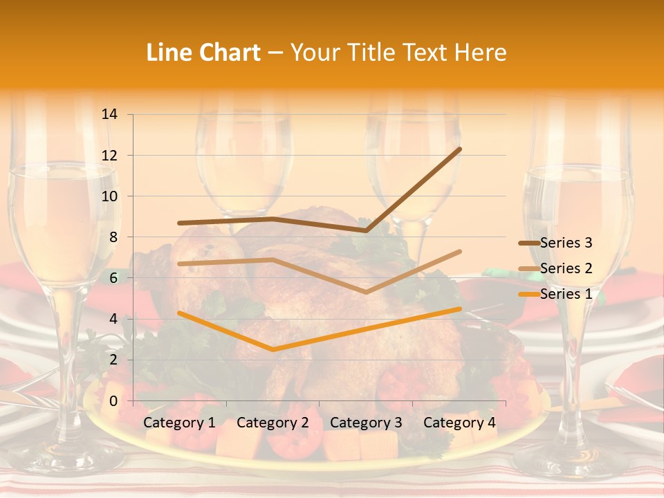 Barbecue Thanksgiving Roast PowerPoint Template