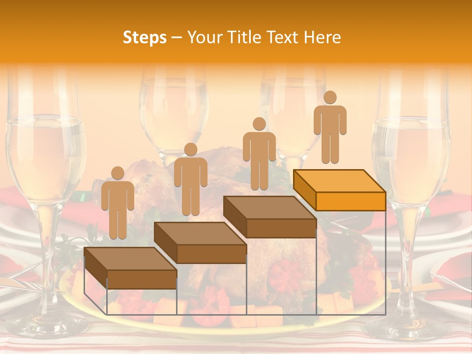 Barbecue Thanksgiving Roast PowerPoint Template