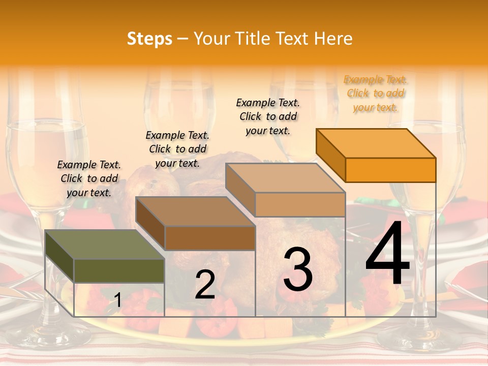 Barbecue Thanksgiving Roast PowerPoint Template