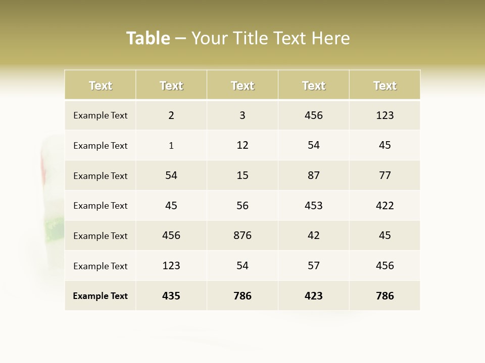 Sweet Food Fruit PowerPoint Template