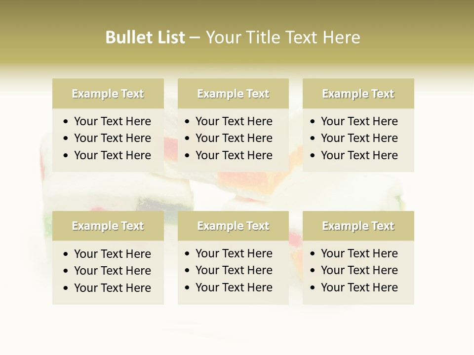 Sweet Food Fruit PowerPoint Template