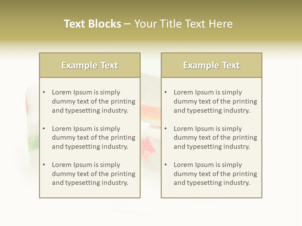 Sweet Food Fruit PowerPoint Template