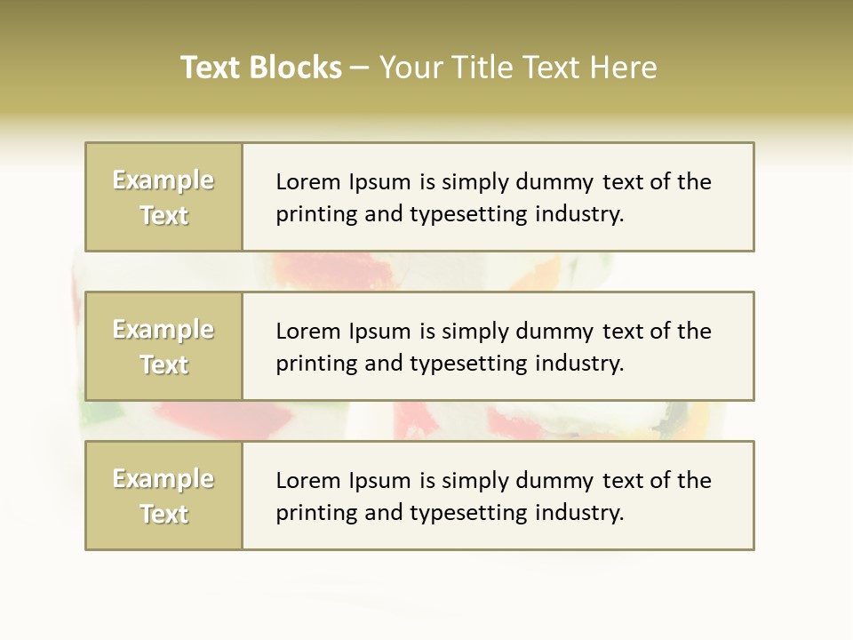 Sweet Food Fruit PowerPoint Template