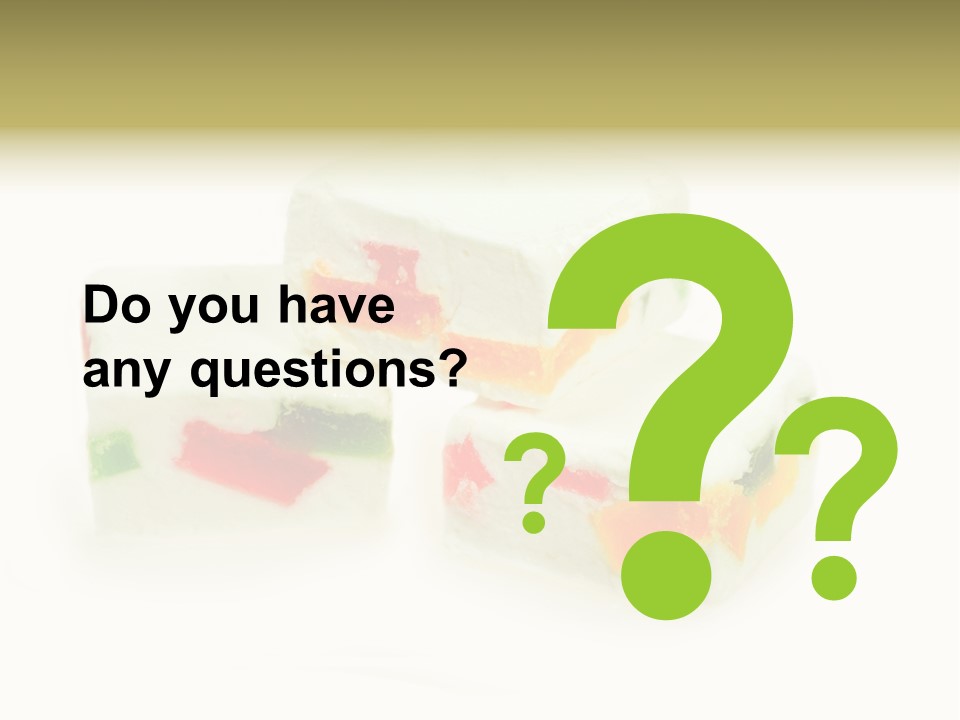 Sweet Food Fruit PowerPoint Template