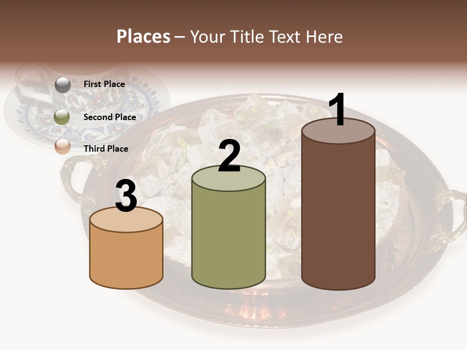 Tatl Kahve Ceviz PowerPoint Template