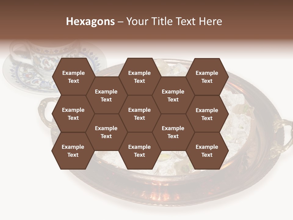 Tatl Kahve Ceviz PowerPoint Template