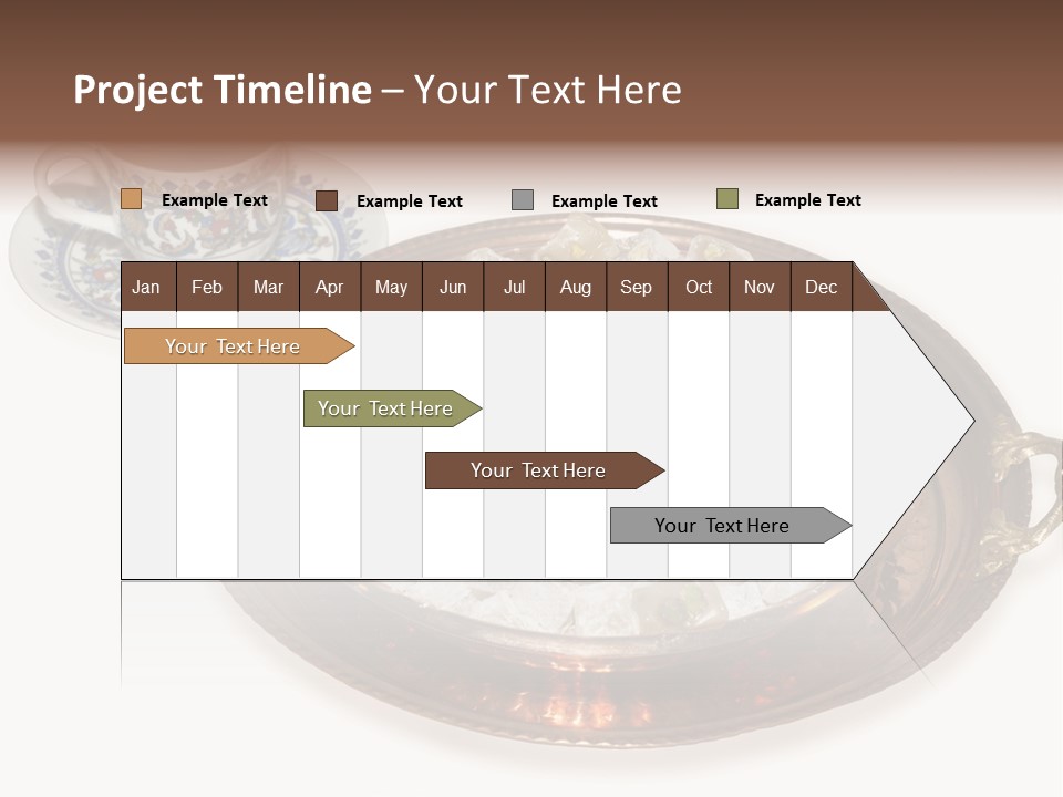 Tatl Kahve Ceviz PowerPoint Template