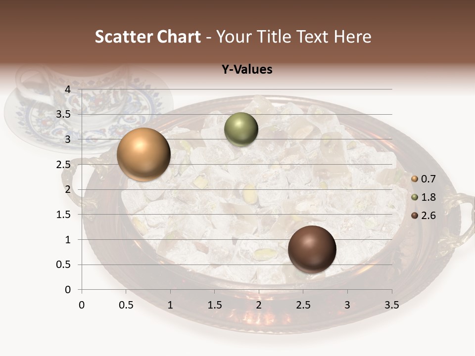 Tatl Kahve Ceviz PowerPoint Template