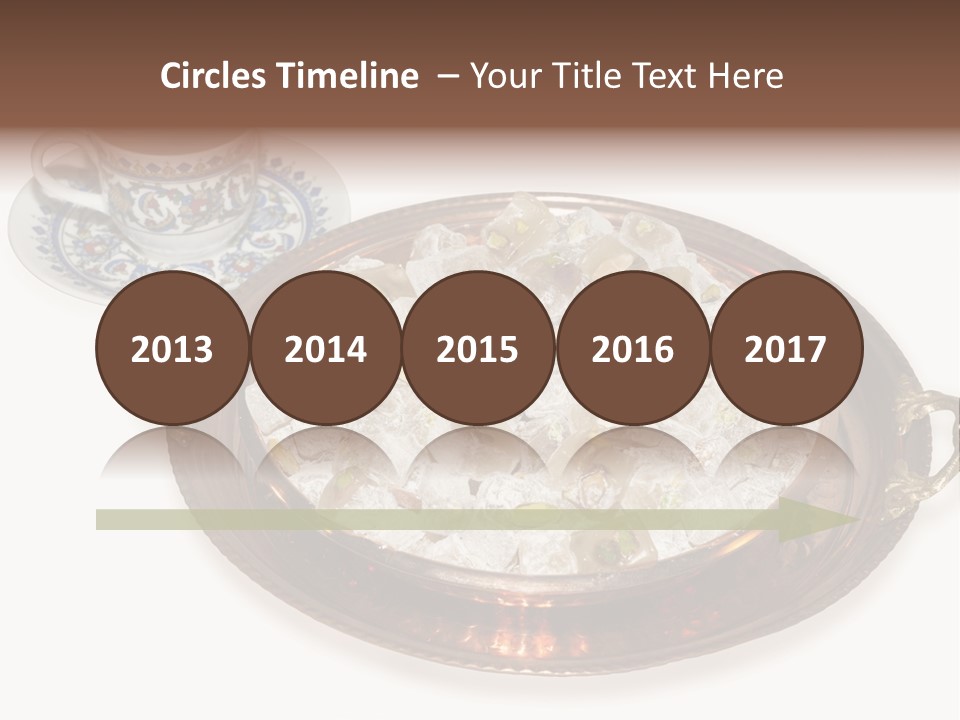 Tatl Kahve Ceviz PowerPoint Template