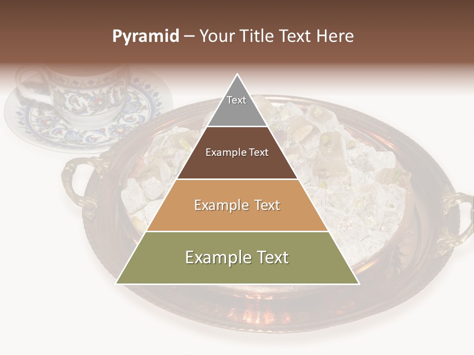 Tatl Kahve Ceviz PowerPoint Template