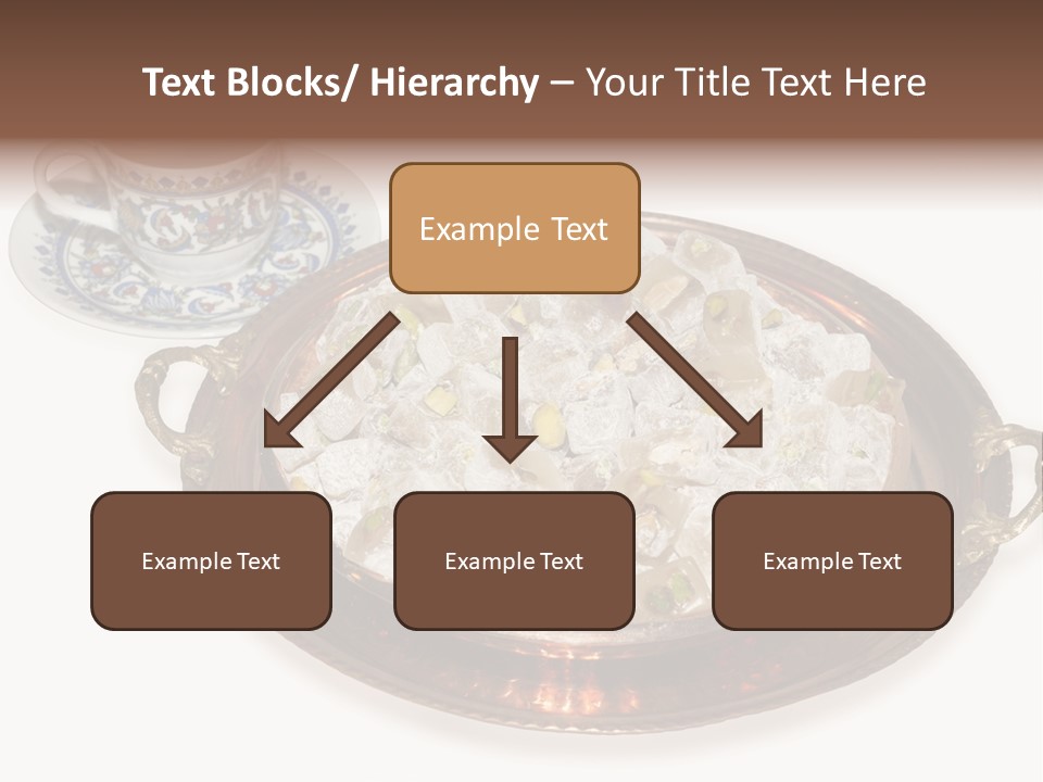 Tatl Kahve Ceviz PowerPoint Template