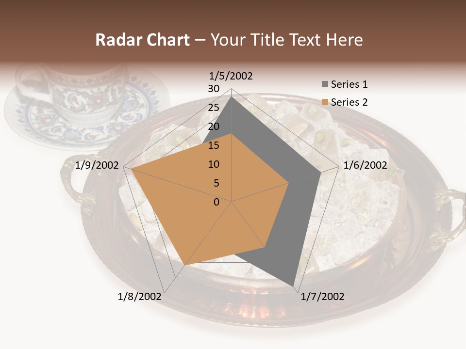 Tatl Kahve Ceviz PowerPoint Template
