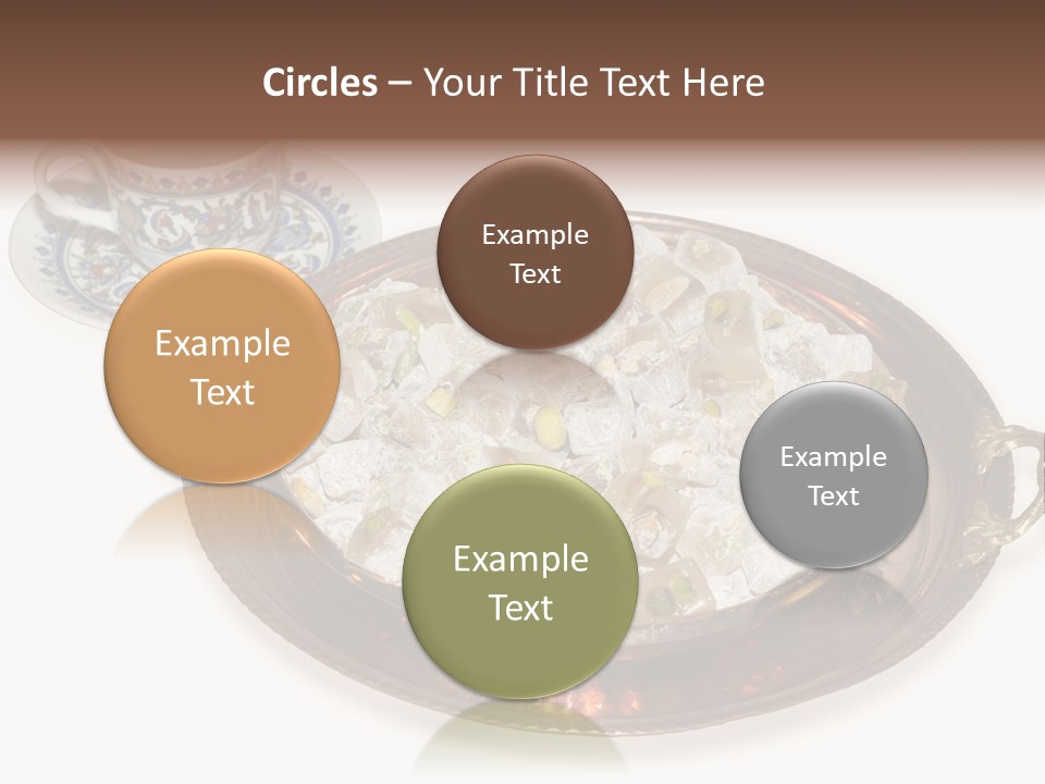 Tatl Kahve Ceviz PowerPoint Template