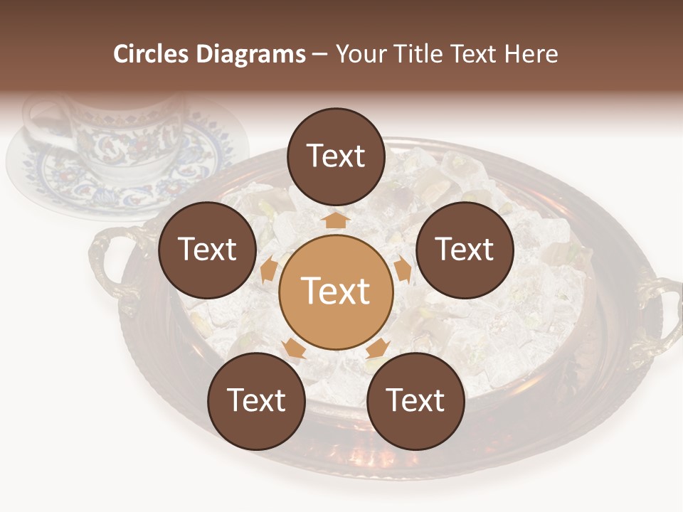 Tatl Kahve Ceviz PowerPoint Template