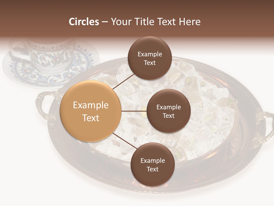 Tatl Kahve Ceviz PowerPoint Template