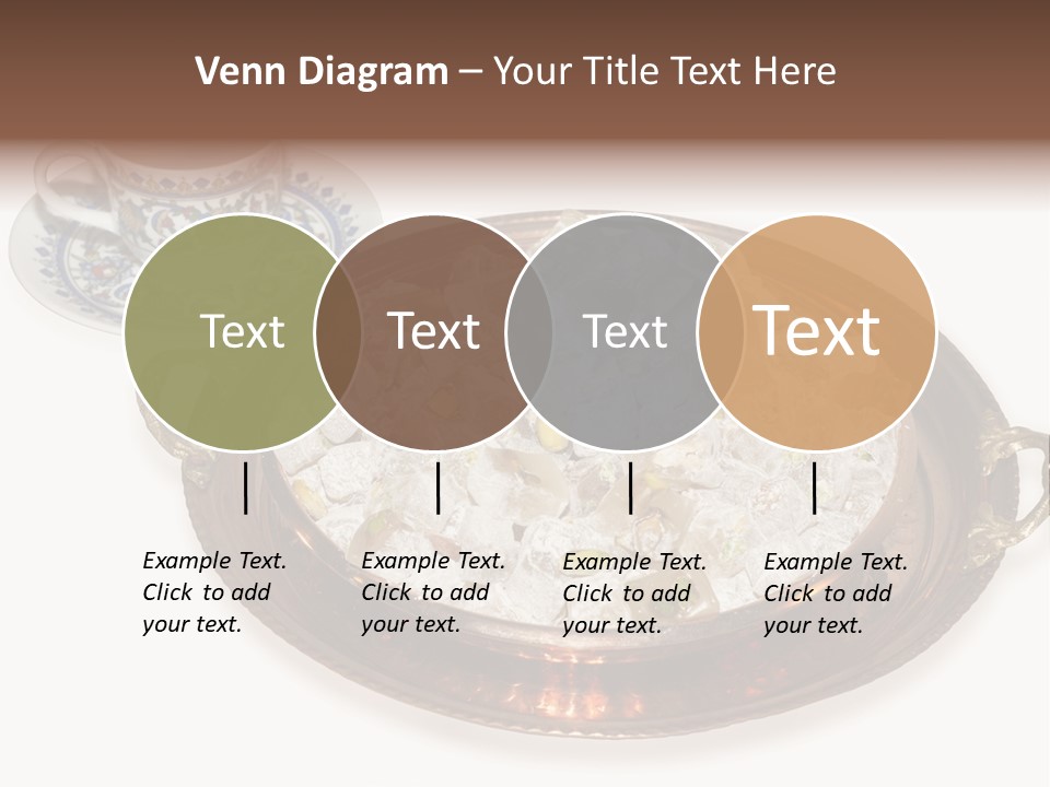 Tatl Kahve Ceviz PowerPoint Template