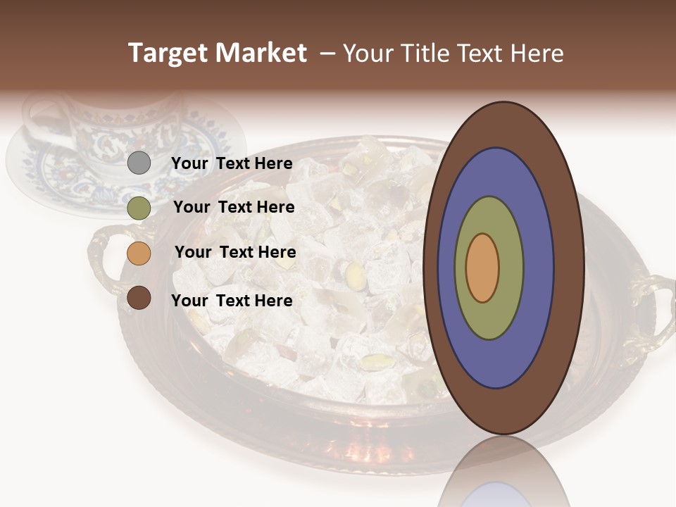 Tatl Kahve Ceviz PowerPoint Template