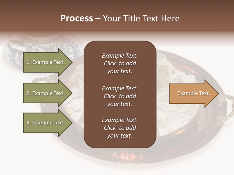 Tatl Kahve Ceviz PowerPoint Template