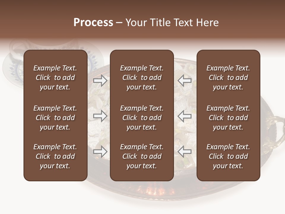 Tatl Kahve Ceviz PowerPoint Template
