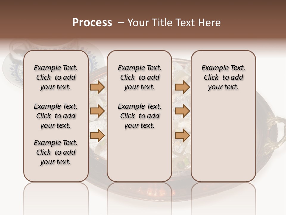 Tatl Kahve Ceviz PowerPoint Template