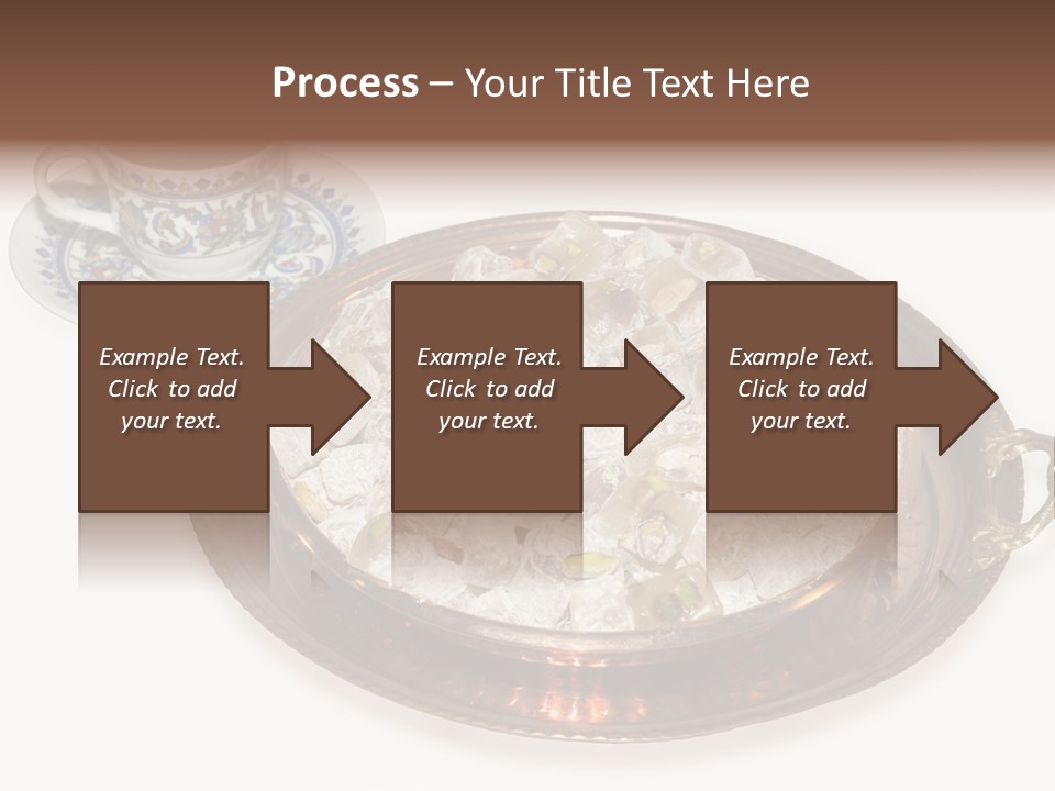 Tatl Kahve Ceviz PowerPoint Template