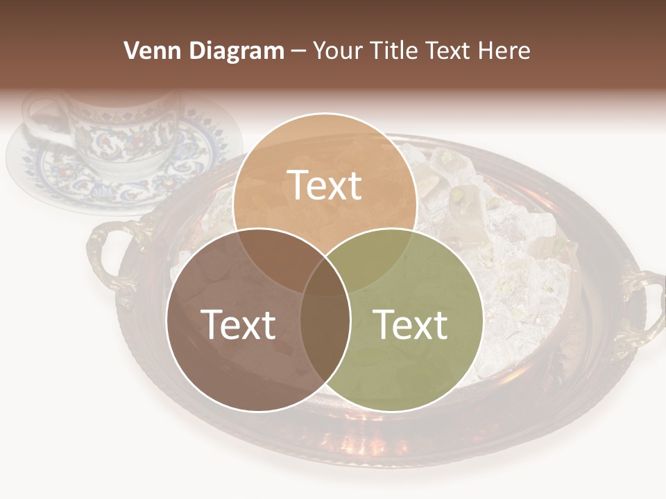 Tatl Kahve Ceviz PowerPoint Template