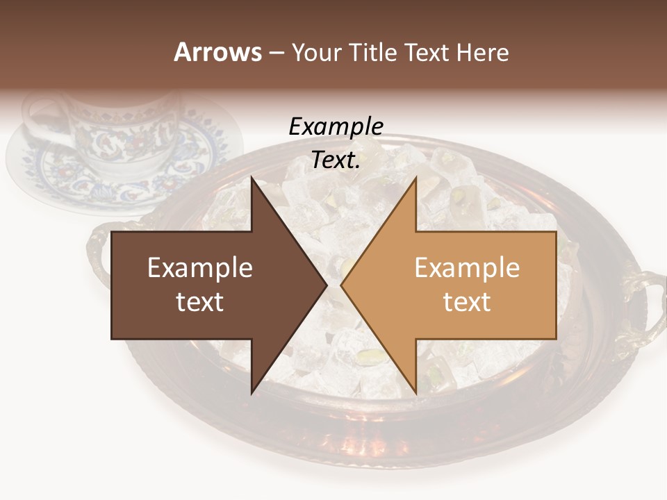 Tatl Kahve Ceviz PowerPoint Template