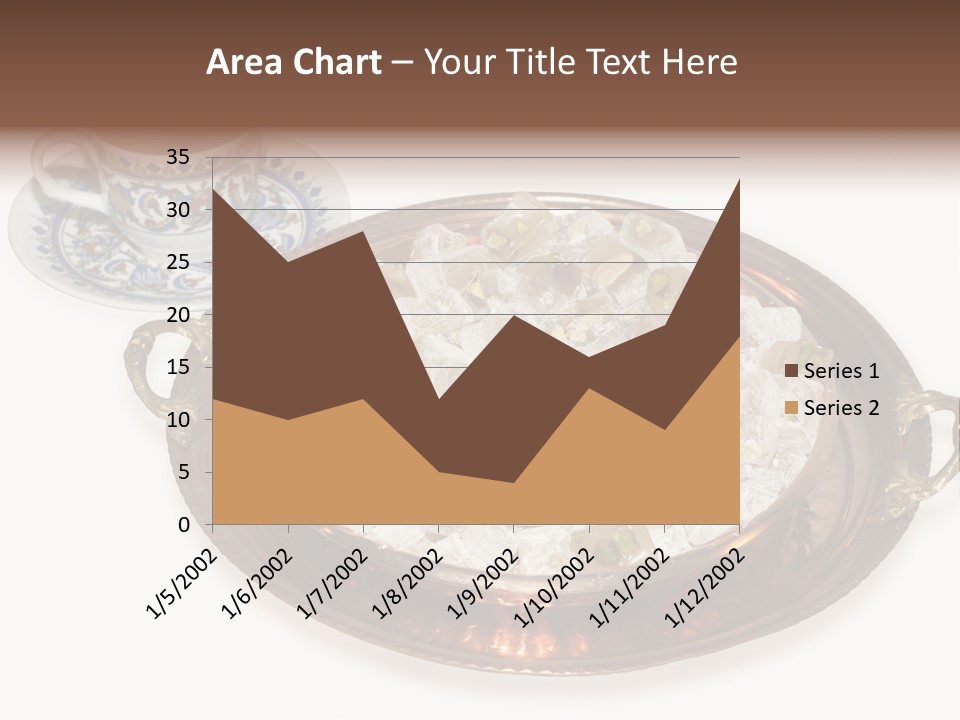 Tatl Kahve Ceviz PowerPoint Template